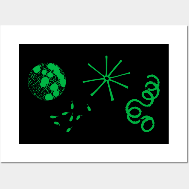 Team Phytoplankton Wall Art by DashingGecko